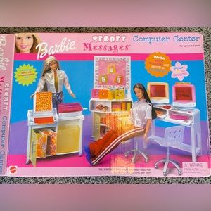 Barbie Secret Message Computer Center